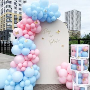 Photo Corner panou MDF – Gender Reveal 💗💙